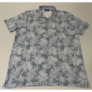 Travis Mathew Heater Series Sea Journey Golf Polo Shirt‎ Mens 2XL Sawgrass